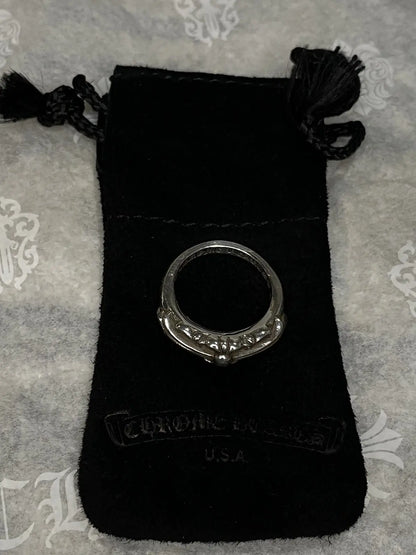 Chrome Hearts Baby Classic Floral Ring - Size 6, Brand New