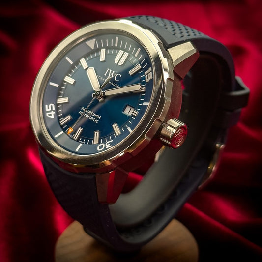 IWC Aquatimer Automatic Blue Men's Watch IW328801 42MM