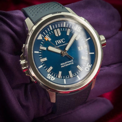 IWC Aquatimer Automatic Blue Men's Watch IW328801 42MM