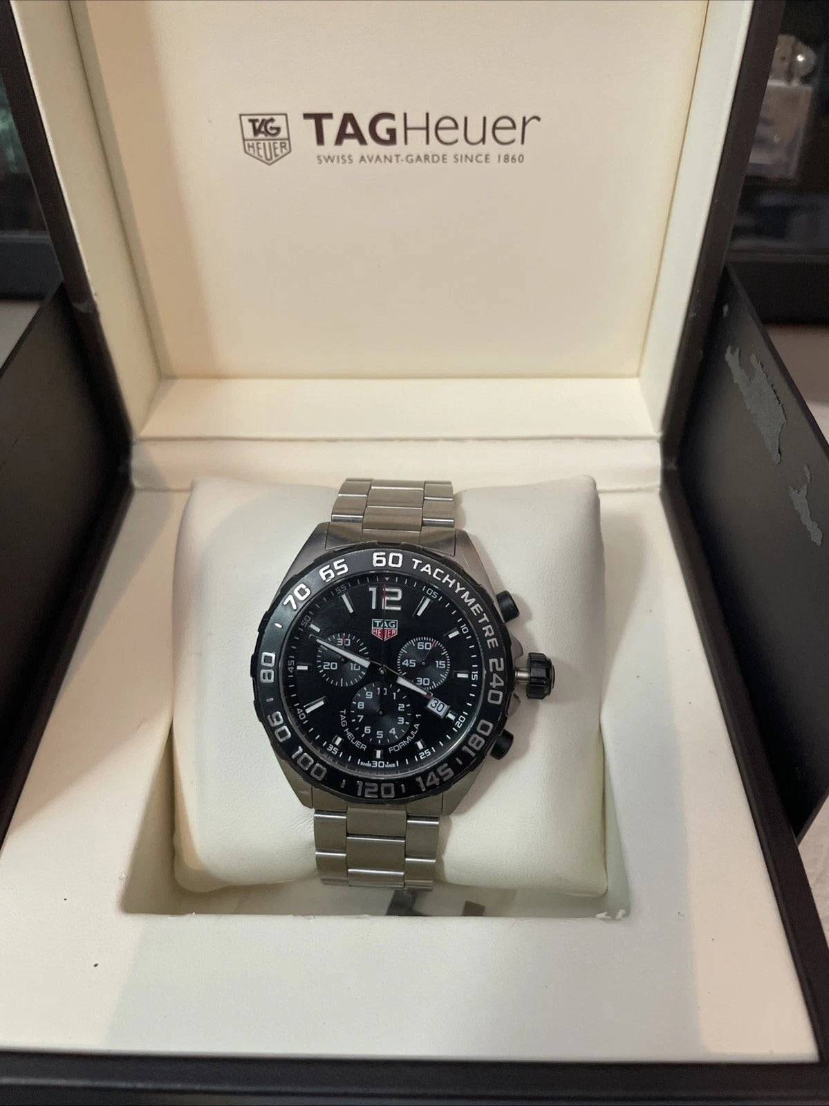 TAG Heuer Formula 1 Chronograph CAZ1010.BA0842 43mm Quartz – Full Set