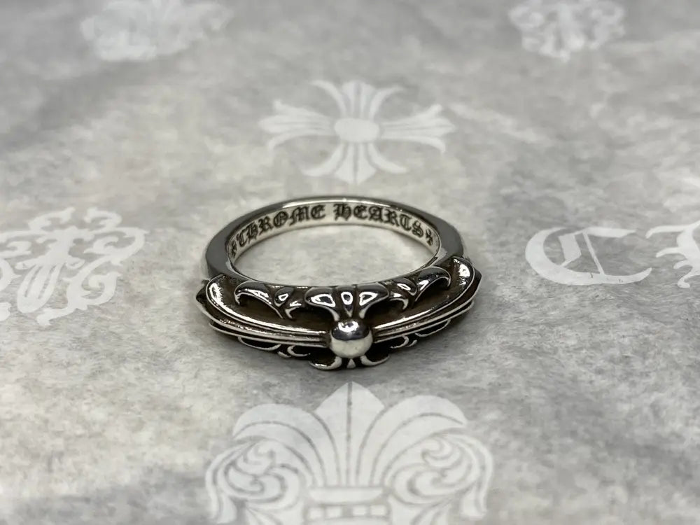 Chrome Hearts Baby Classic Floral Ring - Size 6, Brand New