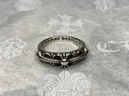 Chrome Hearts Baby Classic Floral Ring - Size 6, Brand New