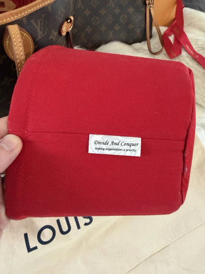 Louis Vuitton Neverfull MM Monogram  - Red Interior,  Full Set