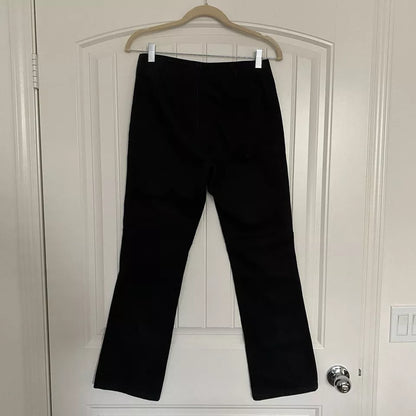 Chrome Hearts Fleur Knee Women's Black Jeans